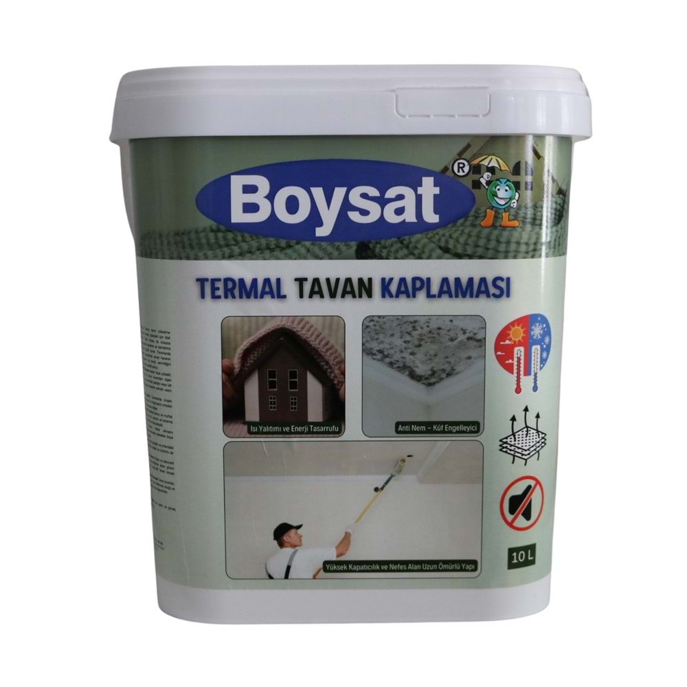 Boysat Termal Isı Yalıtımlı Tavan Boyası