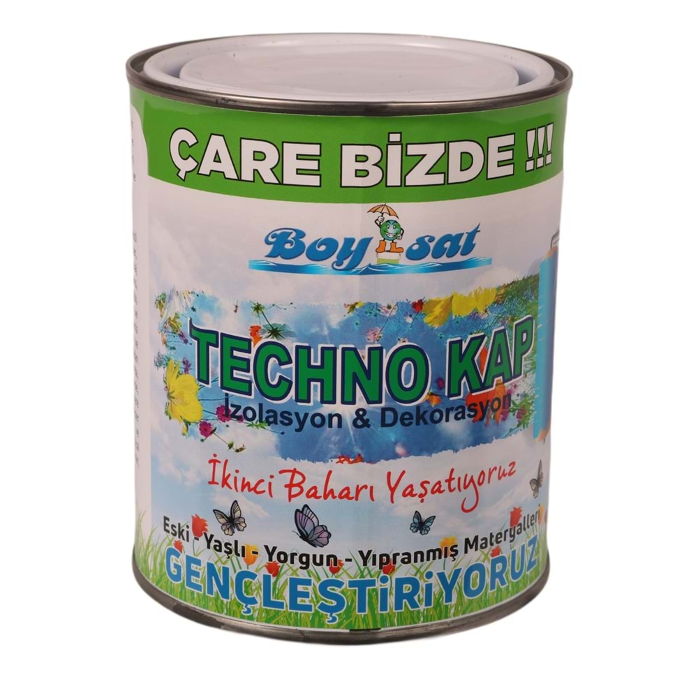 Techno Kap 1 Kg Ahşap Osb Sunta Metal Profil Polyester Plastik Pvc Eternit Seramik Karo Yalıtım