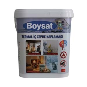 Boysat Termal İç Cephe Isı Yalıtım Kaplaması Thermomin 10 Lt.