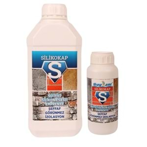 Avantajlı Su Yalıtım Paketi 5.5 Lt Silikokap Şeffaf Su İzolasyonu 5 Lt+ 0.5 Lt