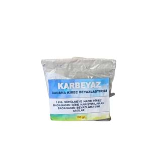 Karbeyaz Badana Kireç Beyazlaştırıcı 100 Gr