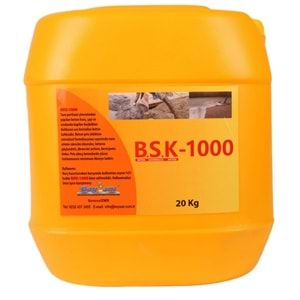 B.S.K-1000 Sızdırmaz Beton Katkısı 20 Kg