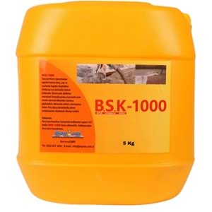 B.S.K-1000 Sızdırmaz Beton Katkısı 5 Kg