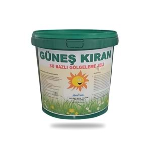 Güneş Kıran Su Bazlı Naylon Çürütmez Sera Gölge Jeli 12 Kg