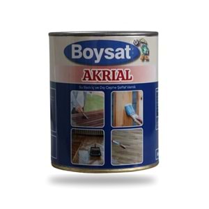 Akrial Su Bazlı İç ve Dış Cephe Şeffaf Vernik 2 Kg
