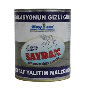 Boysat Sıvı Cam İzo Saydam Glass Seramik Karo Mermer Şeffaf Yalıtım 0.75 Kg