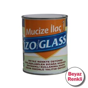 İzo White Glass Beyaz Mucize İlaç Solvent Bazlı Dış Cephe Yalıtım Örtüsü 2.5 Kg