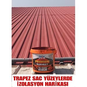 Boysat 35 M2 Sac Çatı Su İzolasyon Çözüm Paketi - Kiremit Kırmızı