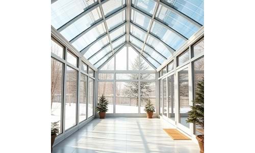 Kış bahçelerini ve verandaları sıcak ve soğuktan nasıl koruyabiliriz?