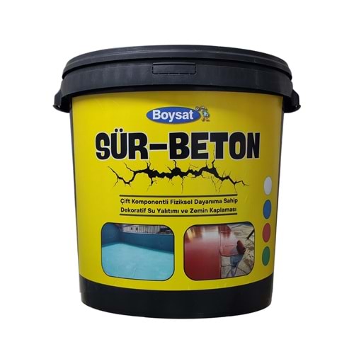 Sür-Beton 2K Dekoratif Su Yalıtım ve Zemin Kaplaması 20 Kg