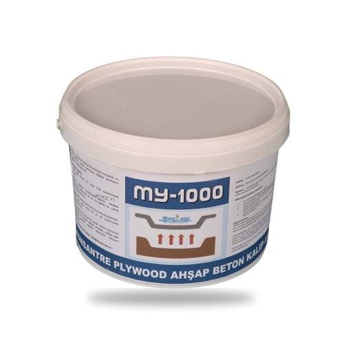 MY-1000 Konsantre Plywood Ahşap Beton Kalıp Ayırıcı 1.5 Kg
