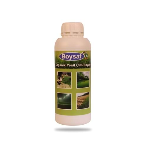Boysat Organik Yeşil Çim Boyası 1L