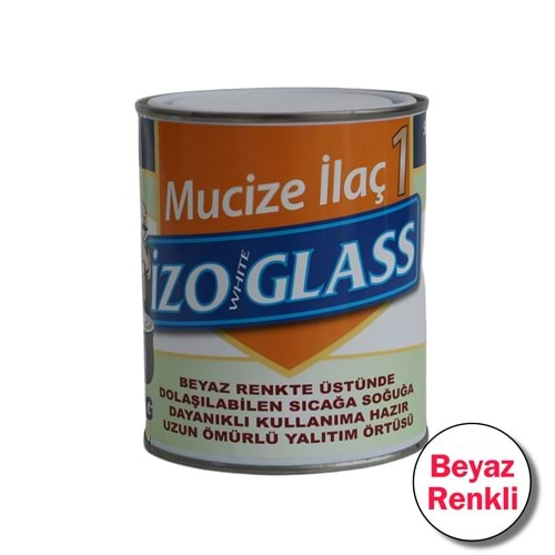 İzo White Glass Beyaz Mucize İlaç Solvent Bazlı Dış Cephe Yalıtım Örtüsü 5 Kg