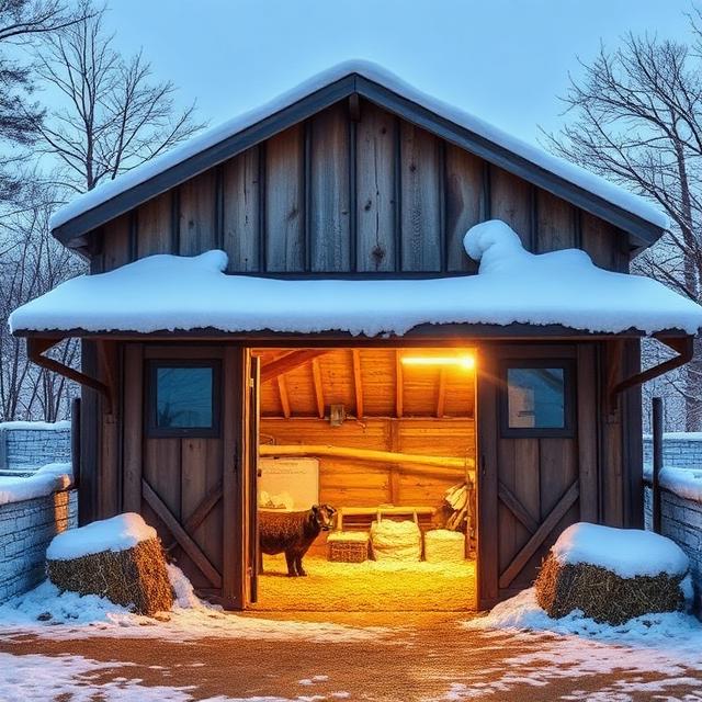 Hayvan Barınaklarında Kışa Hazırlık: Yalıtım Boyası ile Nem ve Soğuktan Koruma
