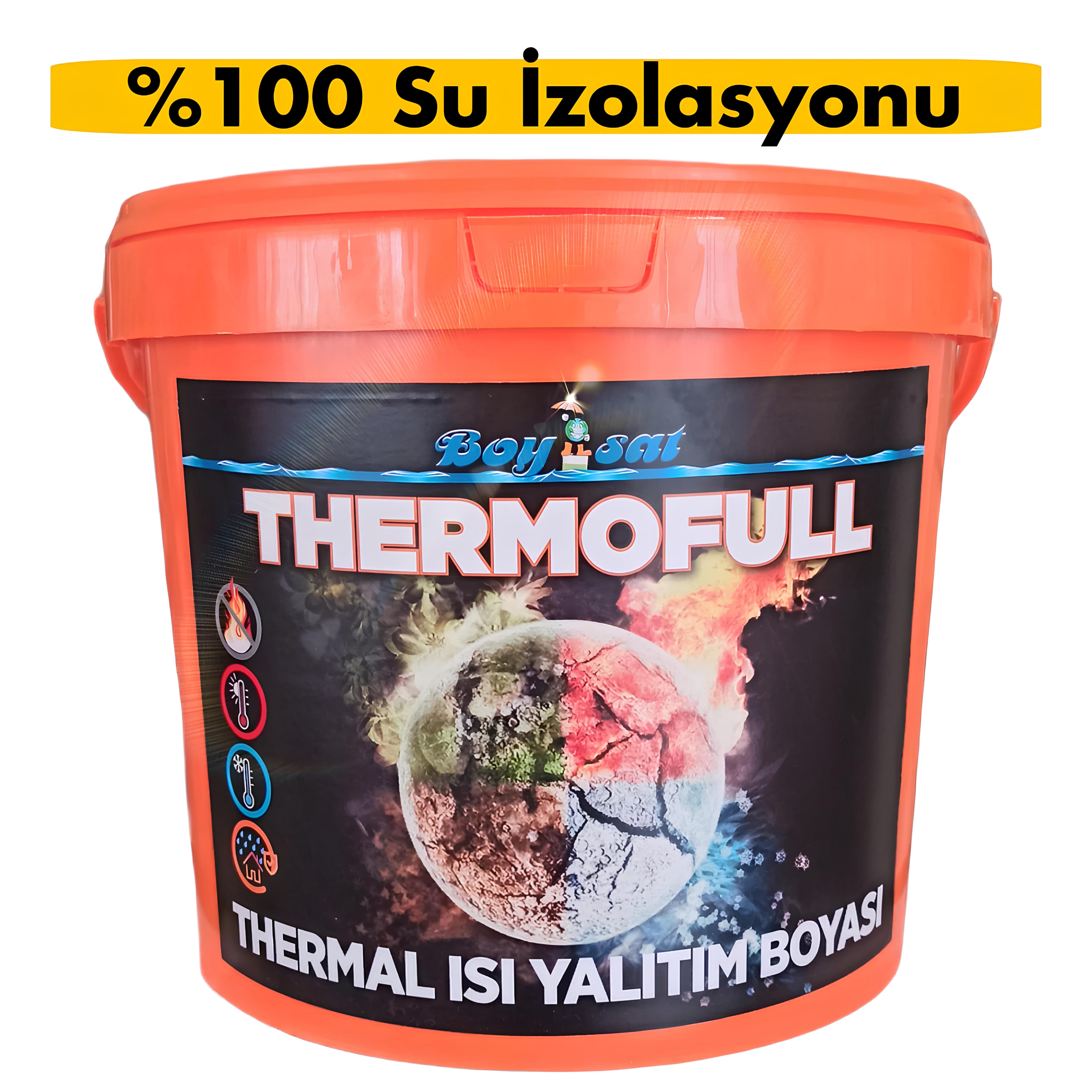 Boysat Thermofull Termal Su Ve Sıcaklık Kıran Yalıtım Kaplaması 15 Litre