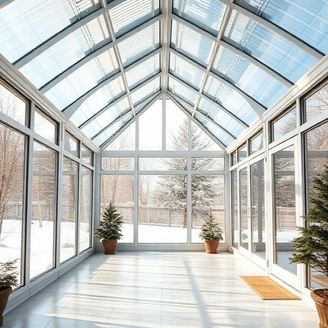 Kış bahçelerini ve verandaları sıcak ve soğuktan nasıl koruyabiliriz?