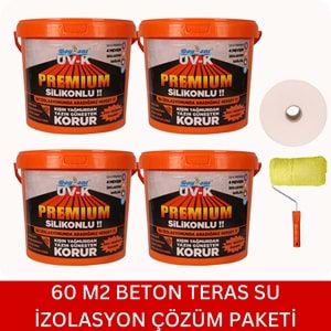 Boysat 60 M2 Beton Teras Su Yalıtım Çözüm Paketi - Çim Yeşil